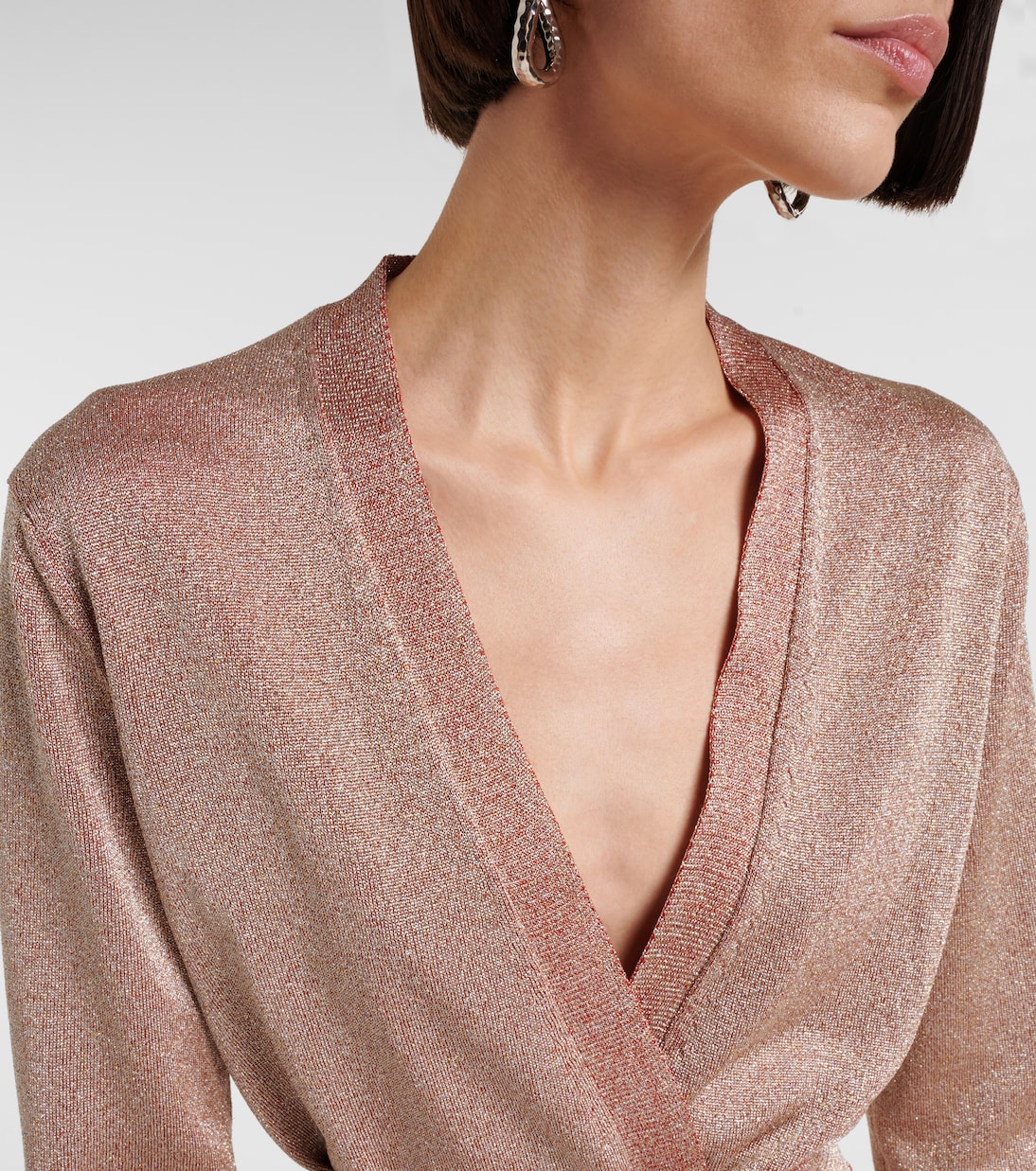 Cardigan con lamé e cintura | Missoni