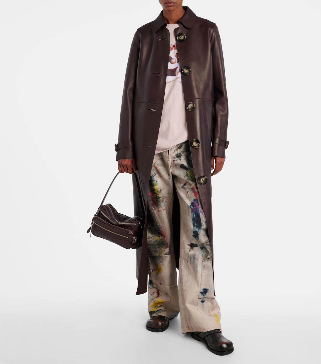 Borsa a spalla Camero Party in pelle | Acne Studios
