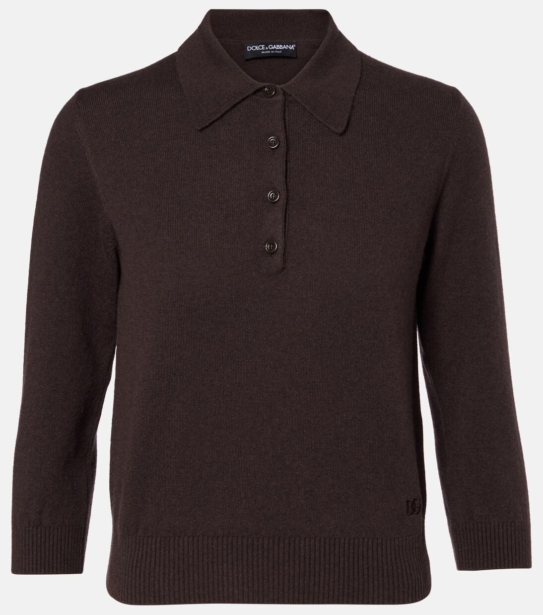 Cashmere polo sweater | Dolce&Gabbana