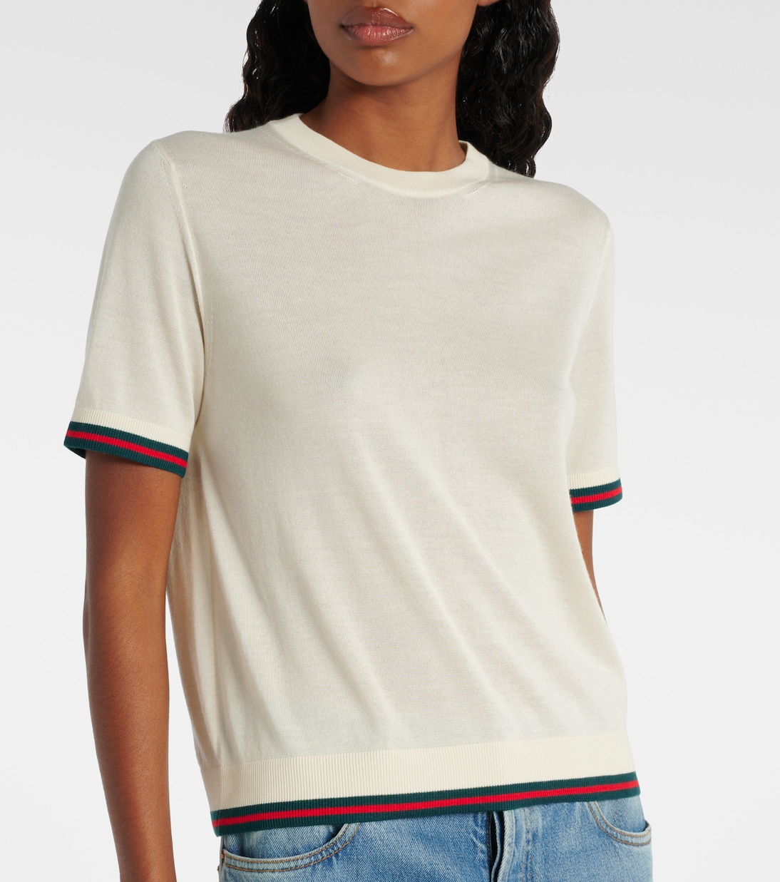 Cashmere and silk top | Gucci