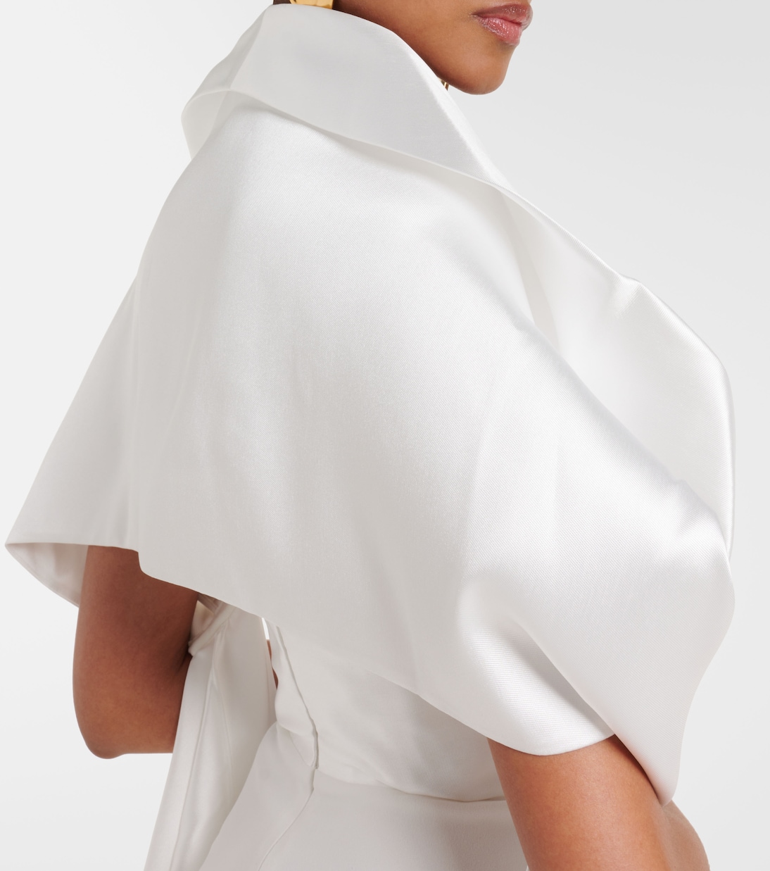 Robe longue Vera en satin | Solace London