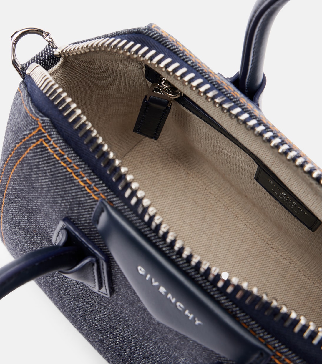 Antigona Mini denim tote bag | Givenchy