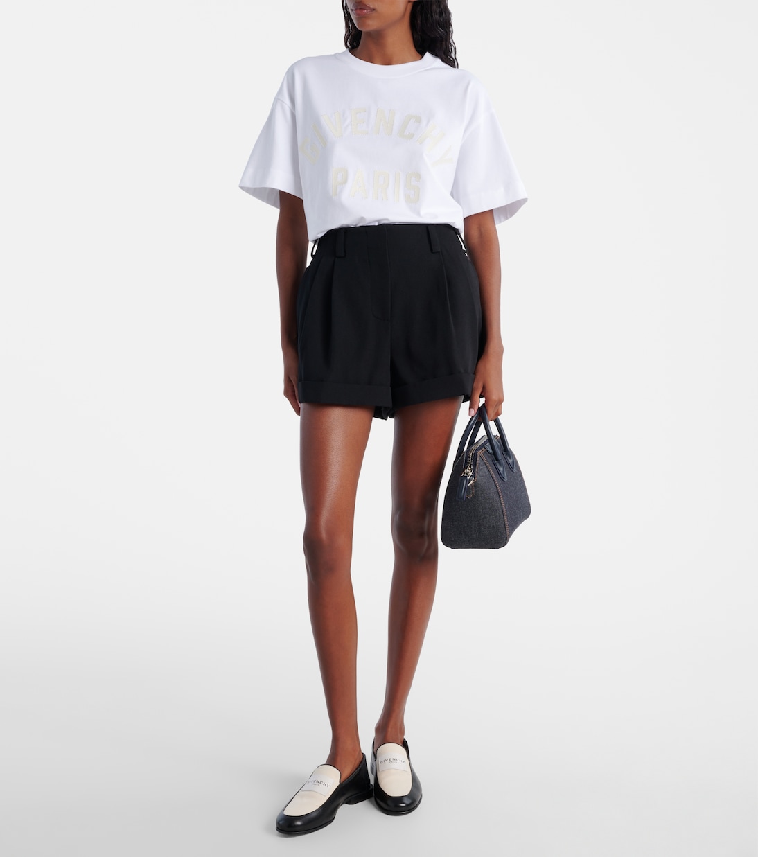 Antigona Mini denim tote bag | Givenchy
