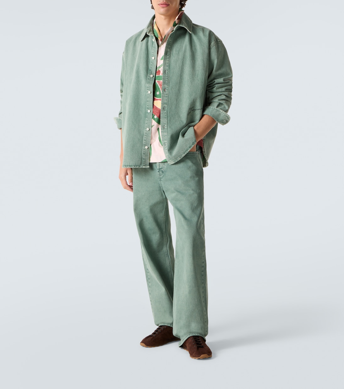 De-Nîmes mid-rise straight jeans | Jacquemus