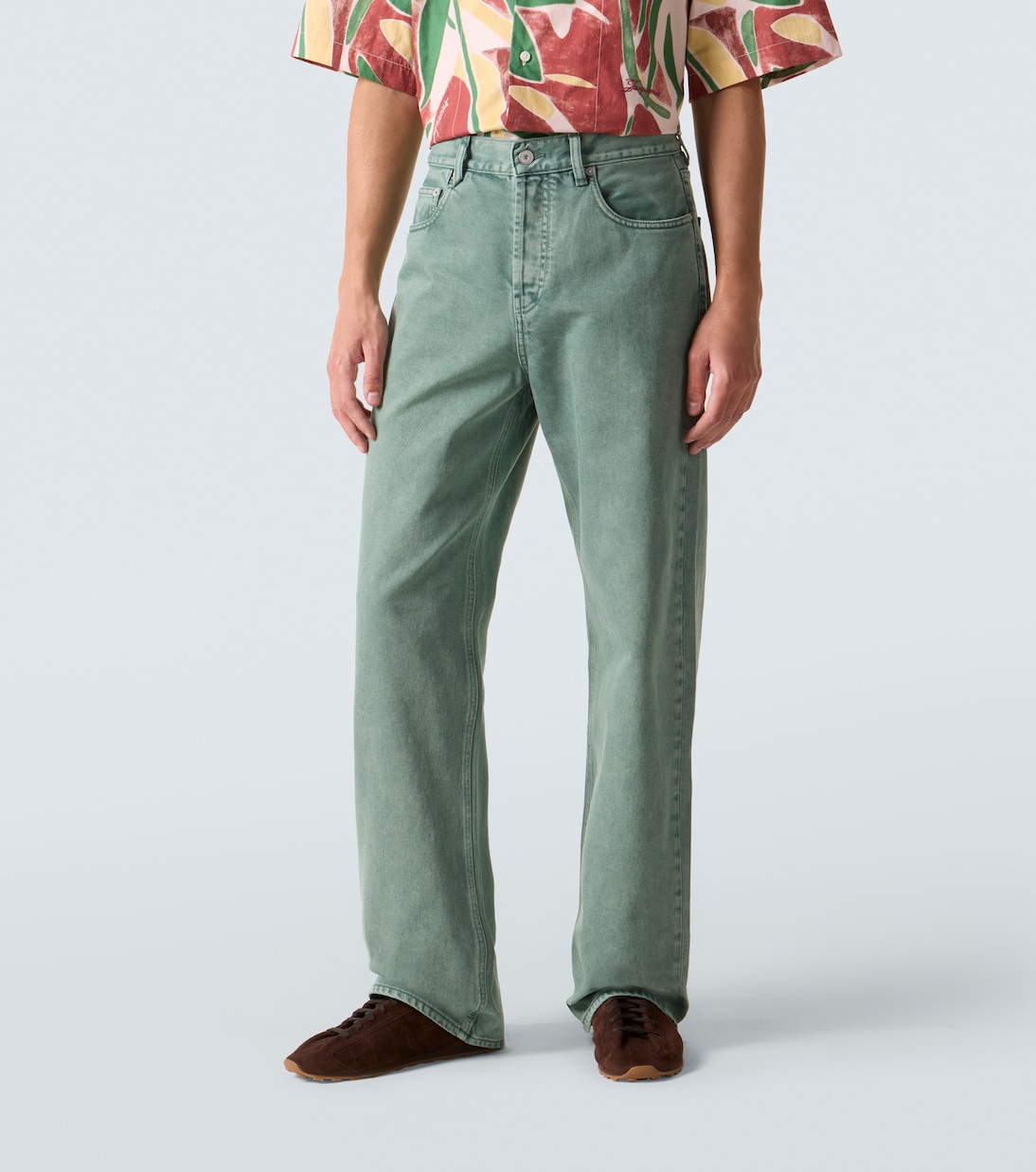 De-Nîmes mid-rise straight jeans | Jacquemus