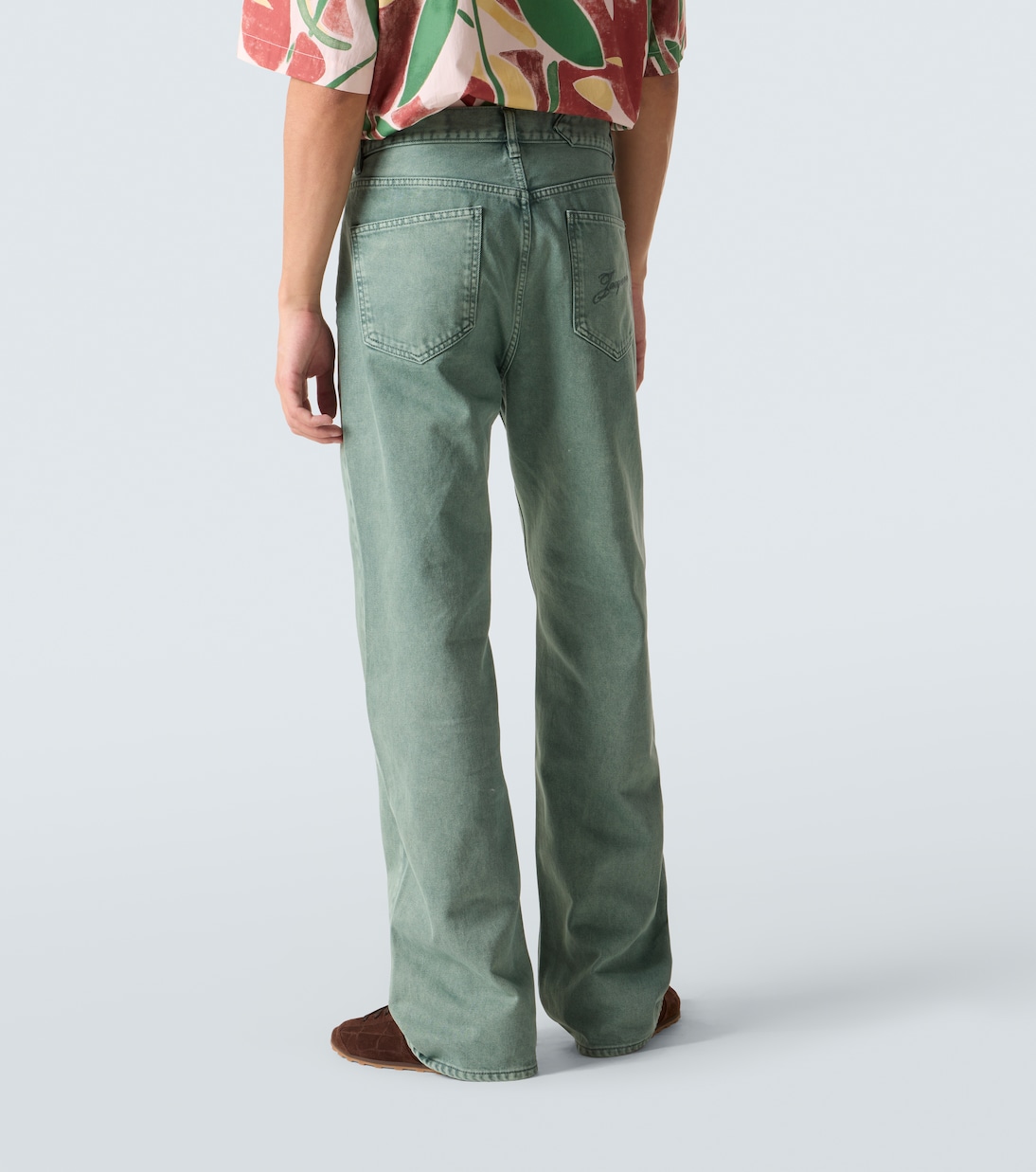 De-Nîmes mid-rise straight jeans | Jacquemus
