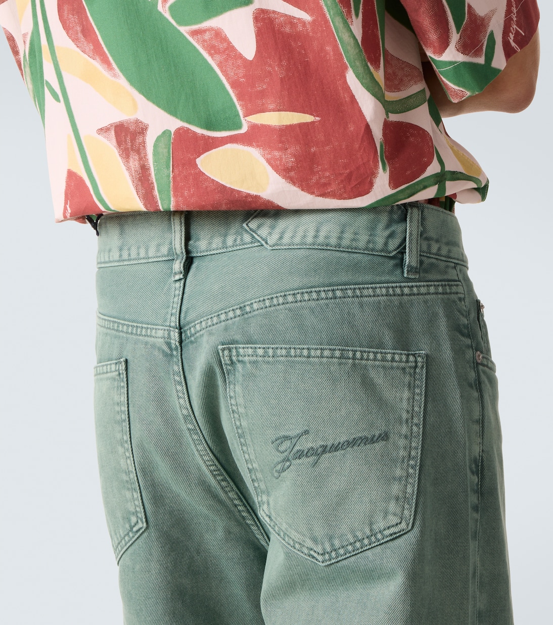 De-Nîmes mid-rise straight jeans | Jacquemus