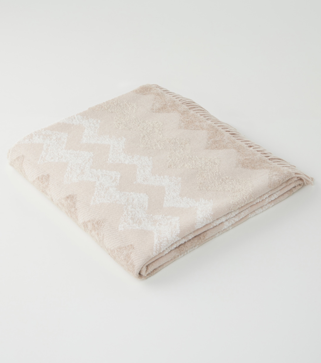 Gessetti Zig Zag wool-blend throw | Missoni