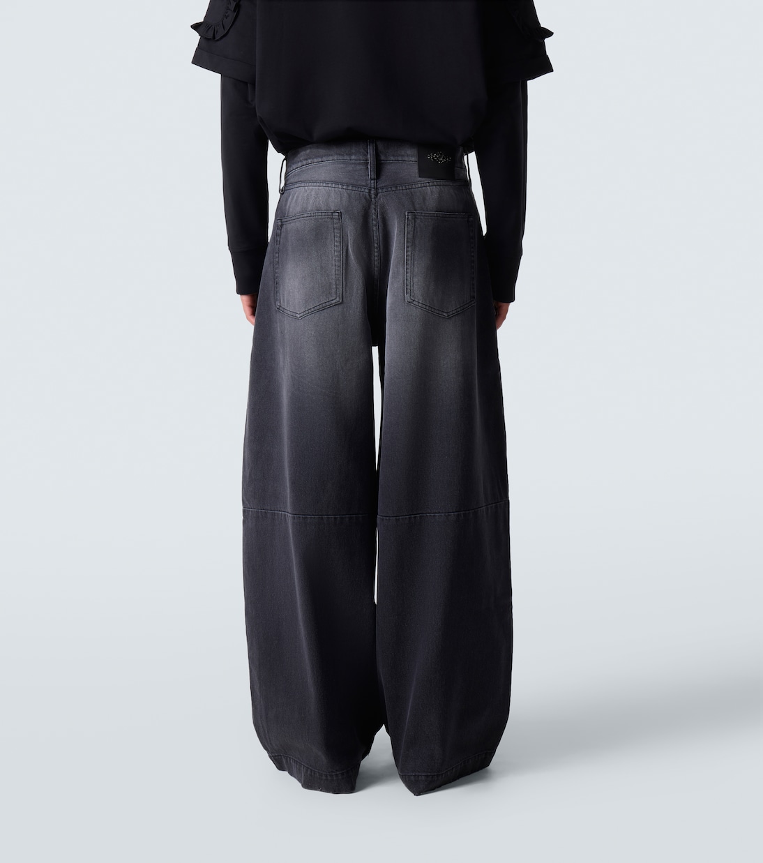 Distressed wide-leg jeans | Simone Rocha