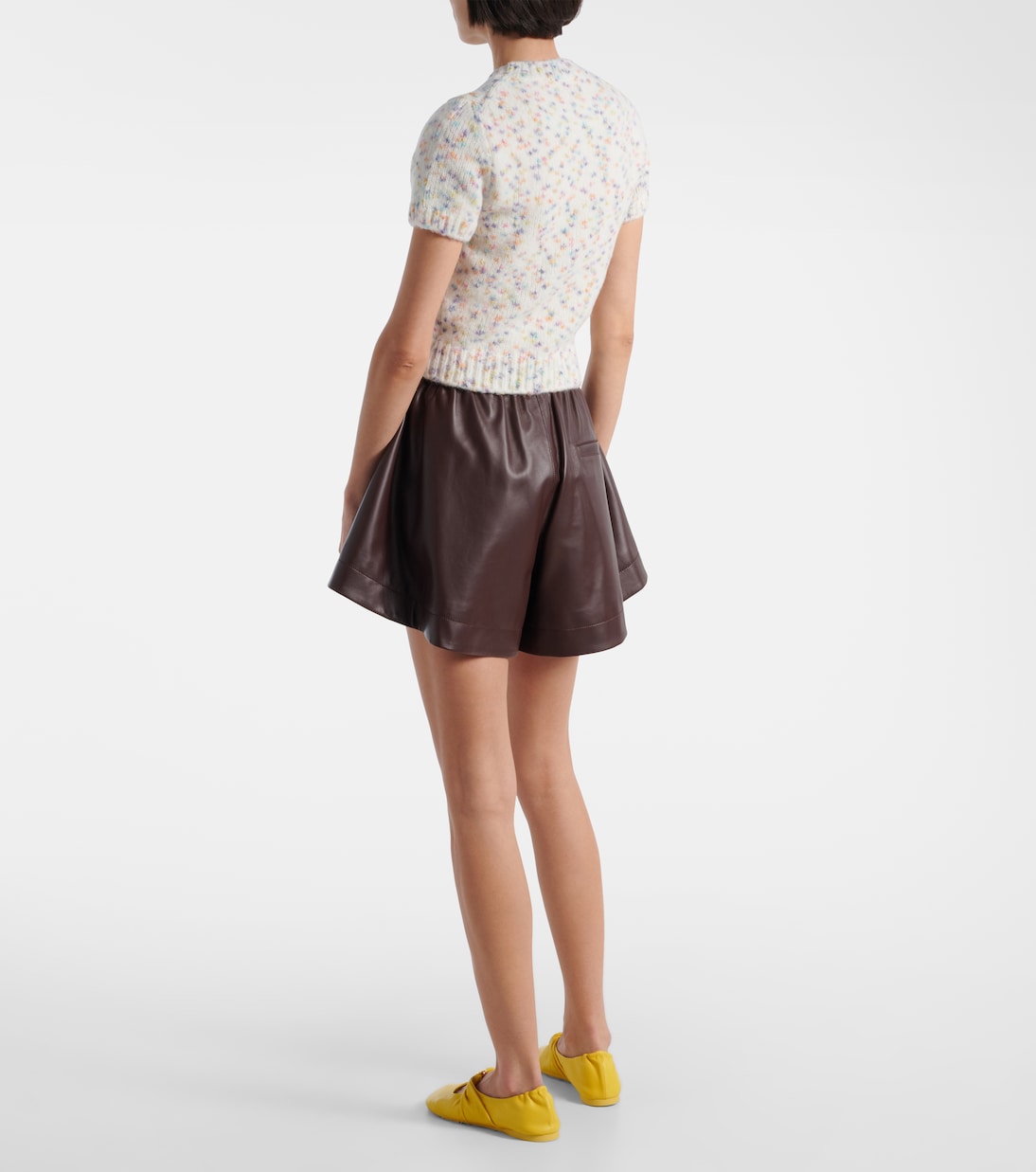 Anagram ribbed-knit top | Loewe