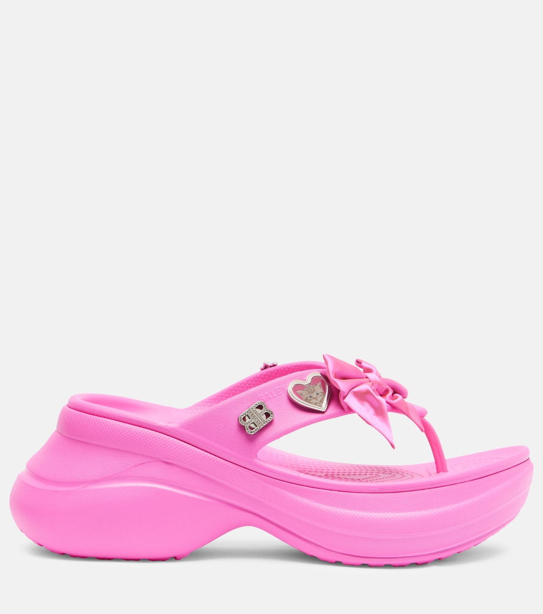 x Crocs Jibbitz platform thong sandals | Balenciaga