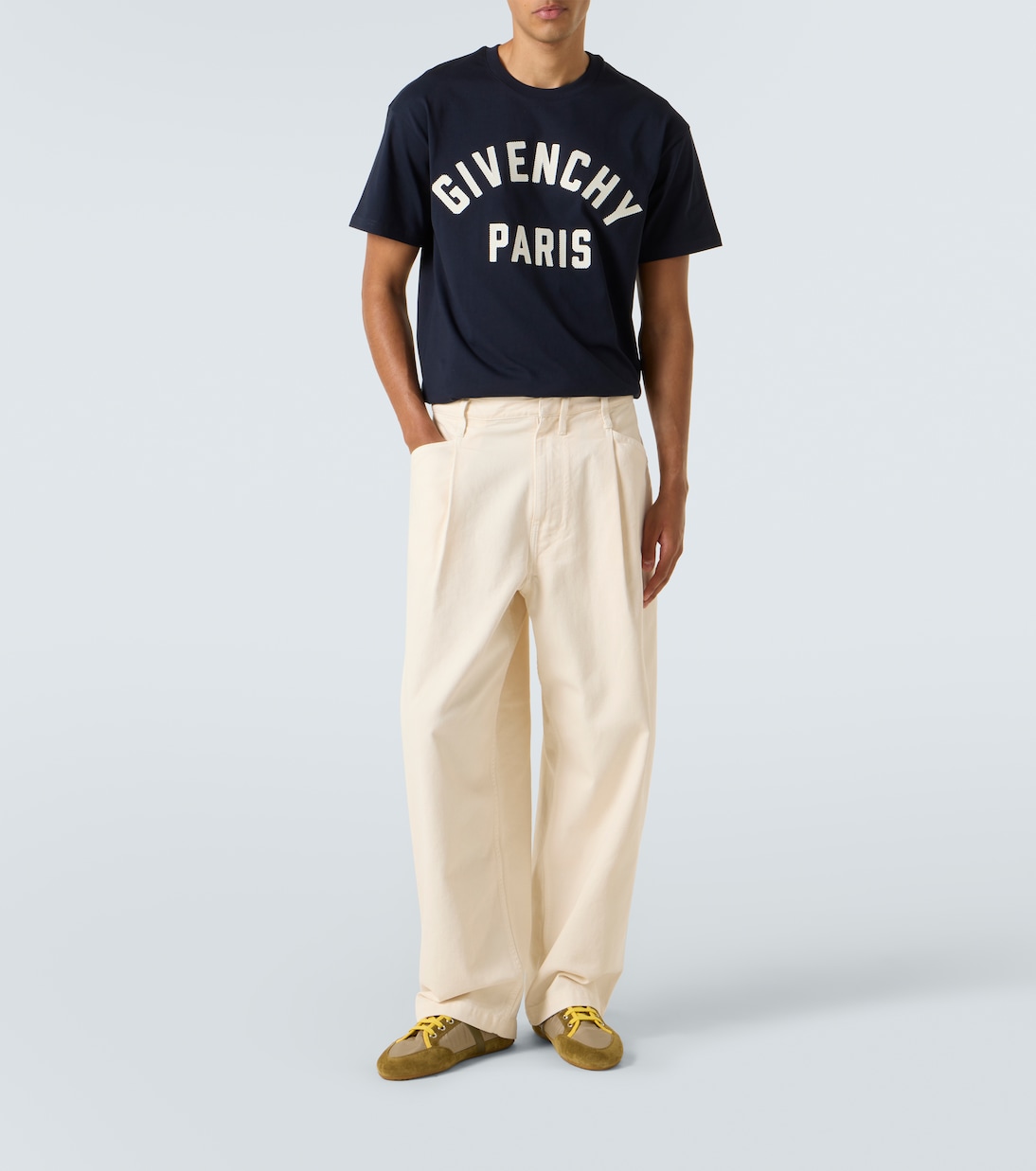 Zapatillas de ante con piel  | Givenchy
