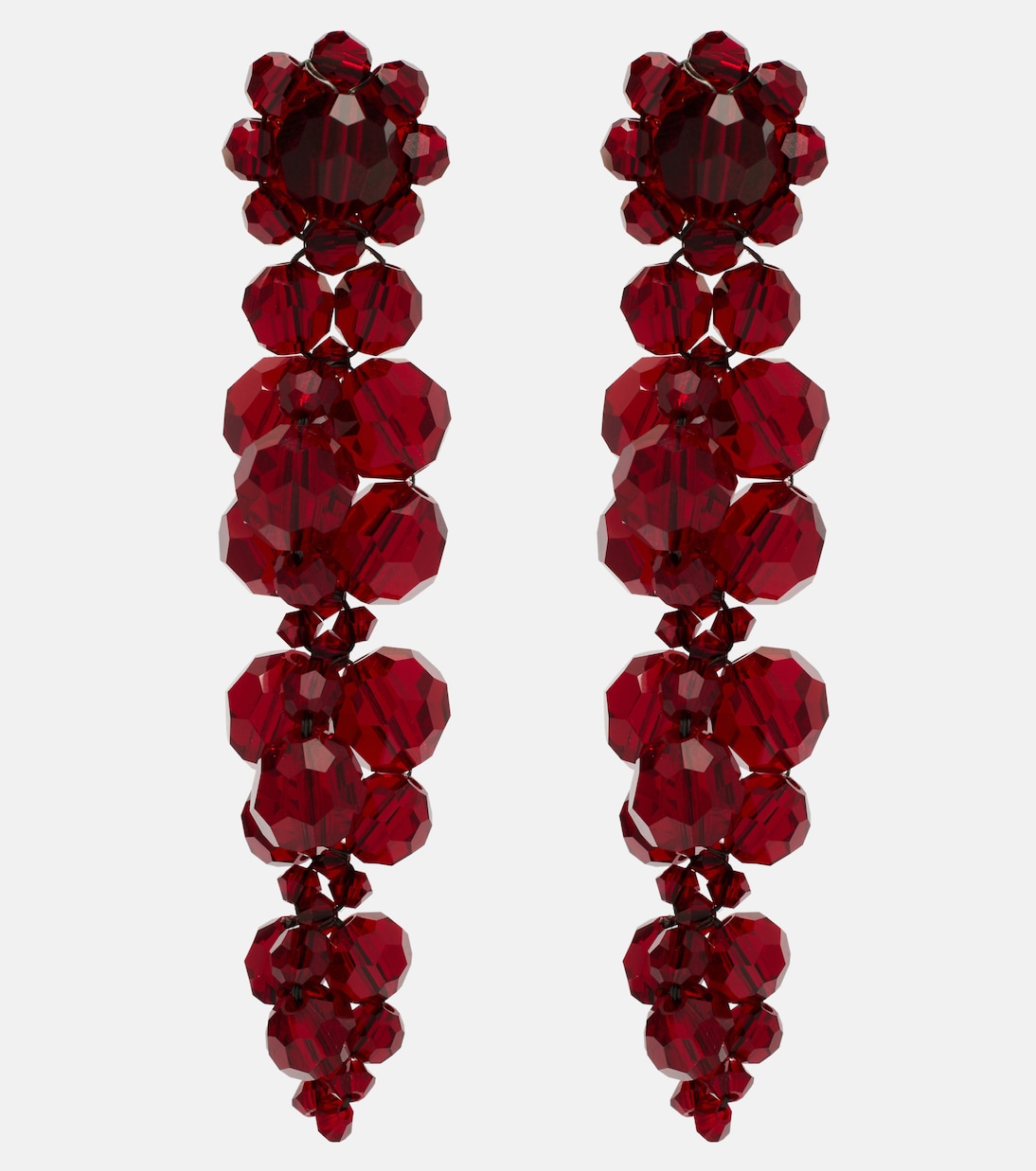 Pendientes Drip con cristales | Simone Rocha