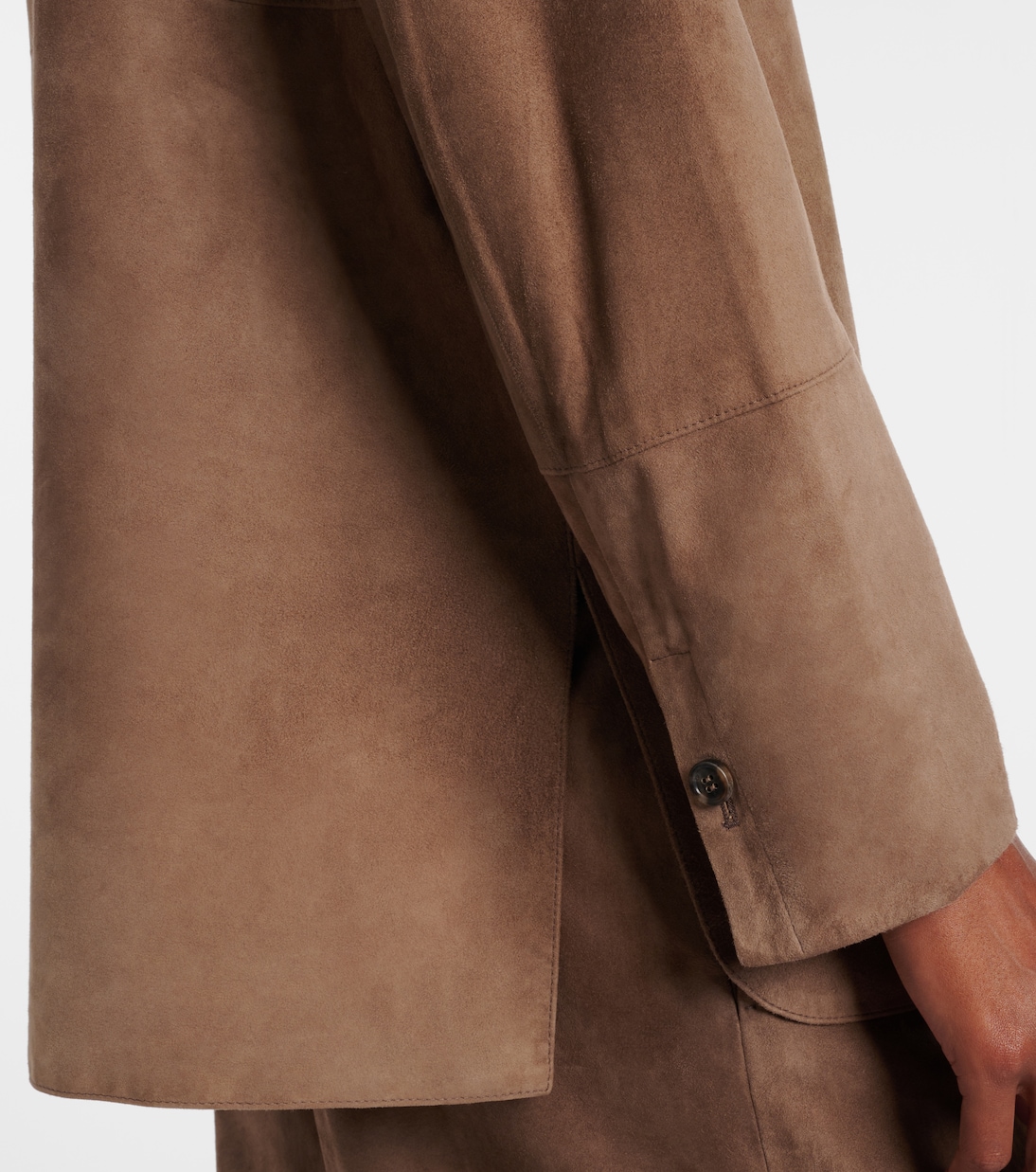 Estate suede overshirt | 'S Max Mara
