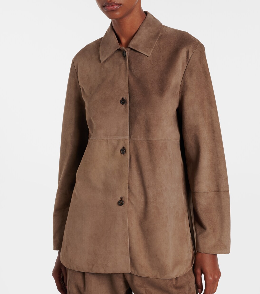 Estate suede overshirt | 'S Max Mara