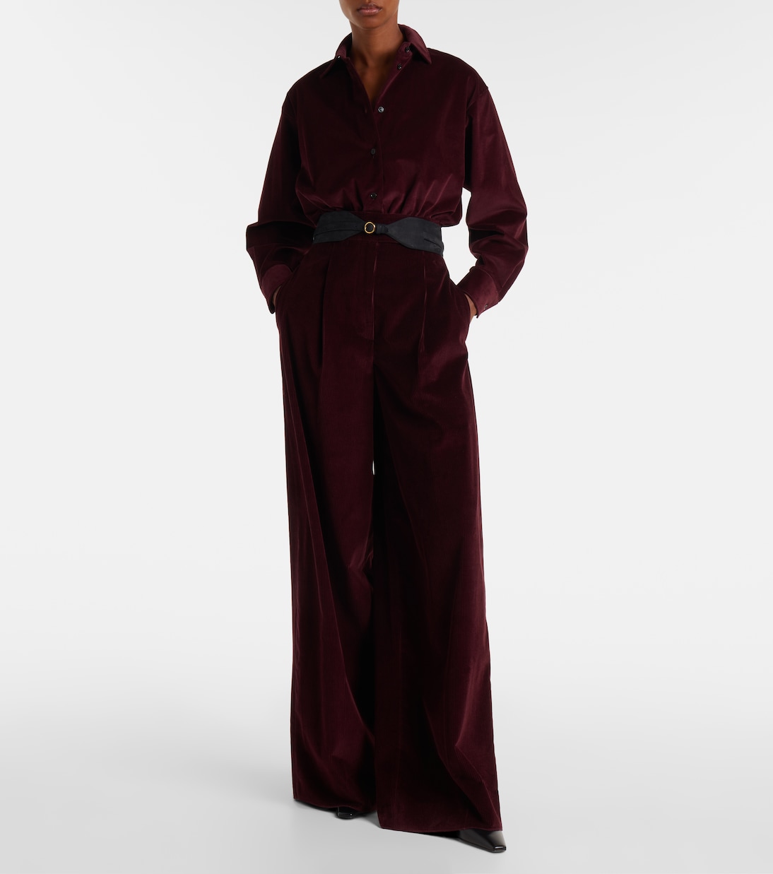 Fertile cotton velvet bodysuit | Max Mara