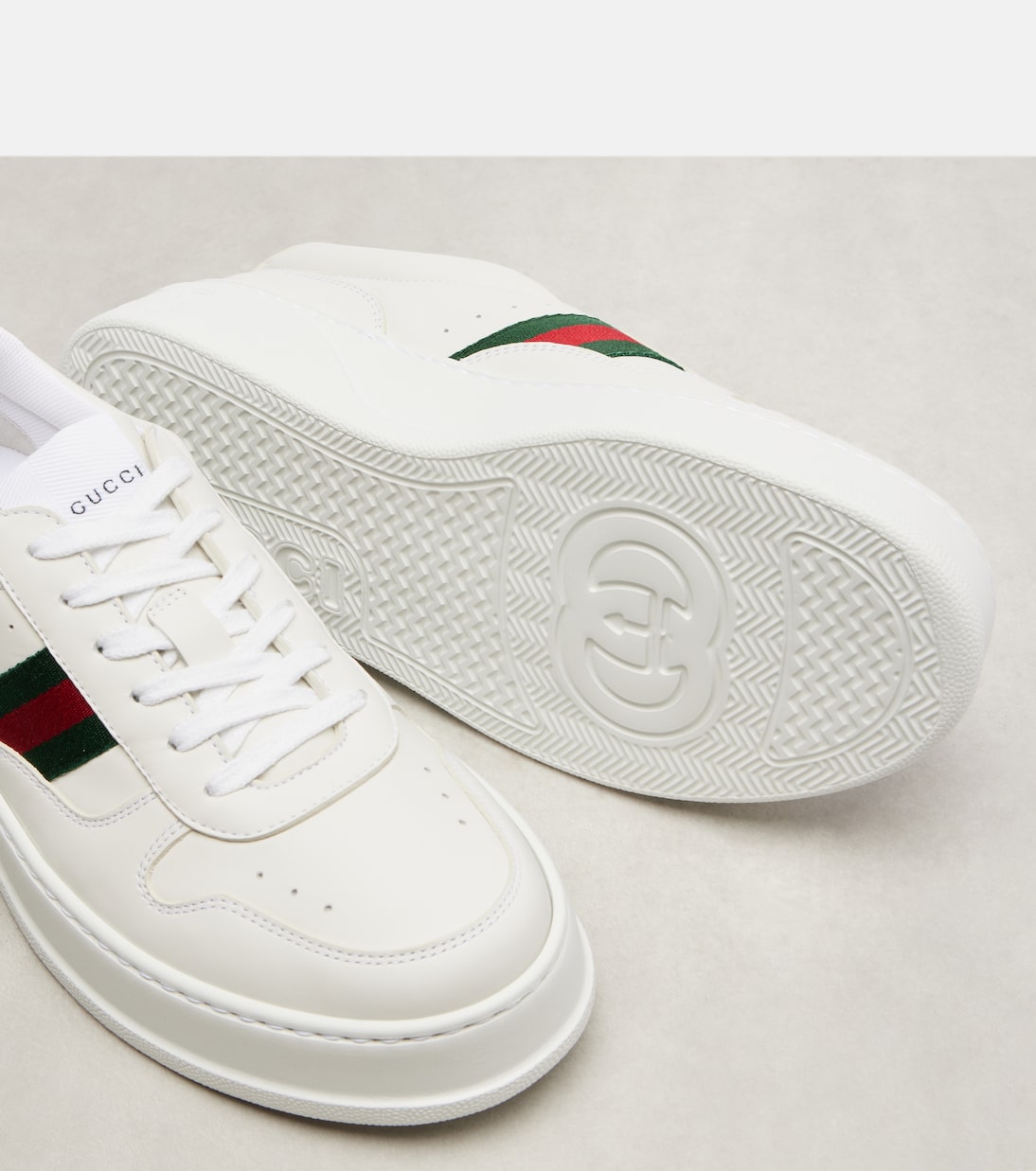 Zapatillas New Chunky B de piel | Gucci