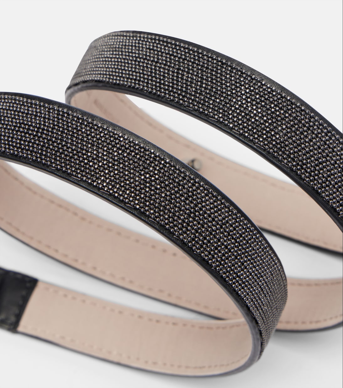 Monili leather belt | Brunello Cucinelli