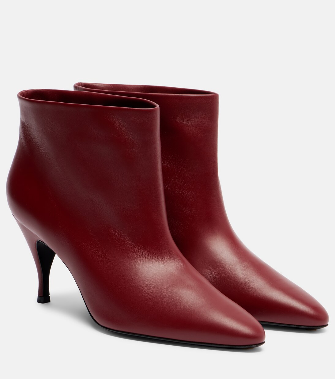 Silhouette leather ankle boots | Herbert Levine