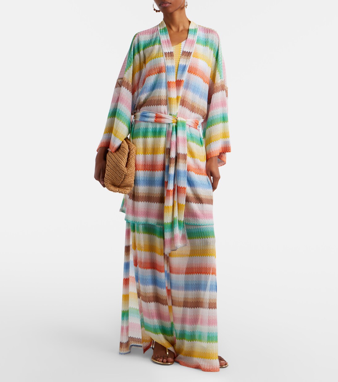 Zigzag beach cover-up | Missoni