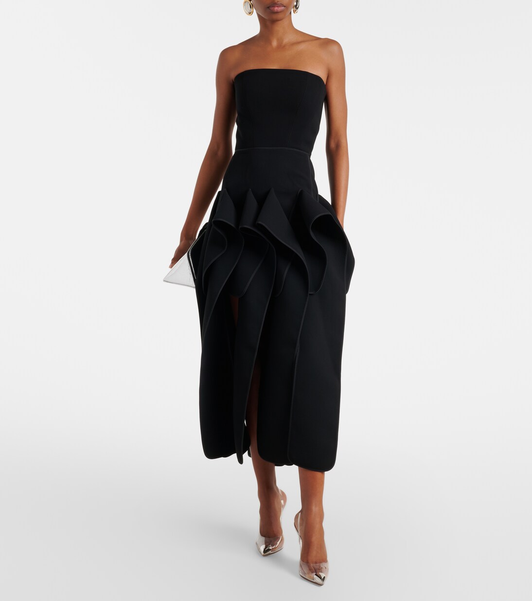 Breakout draped midi dress | Maticevski