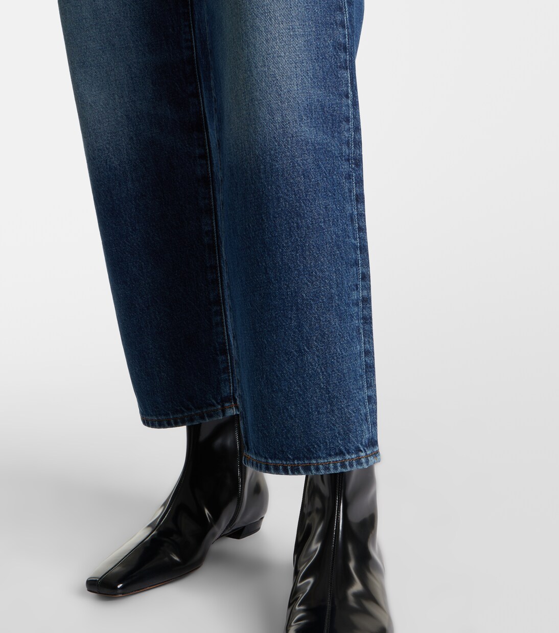 Jeans rectos Hang de tiro alto | Frame