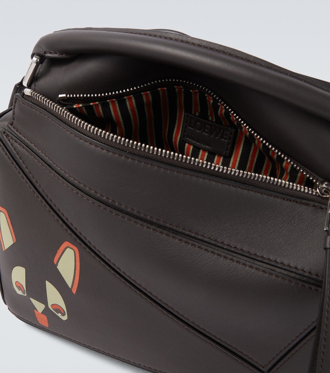 x Louis Wain Puzzle top-handle bag | Loewe