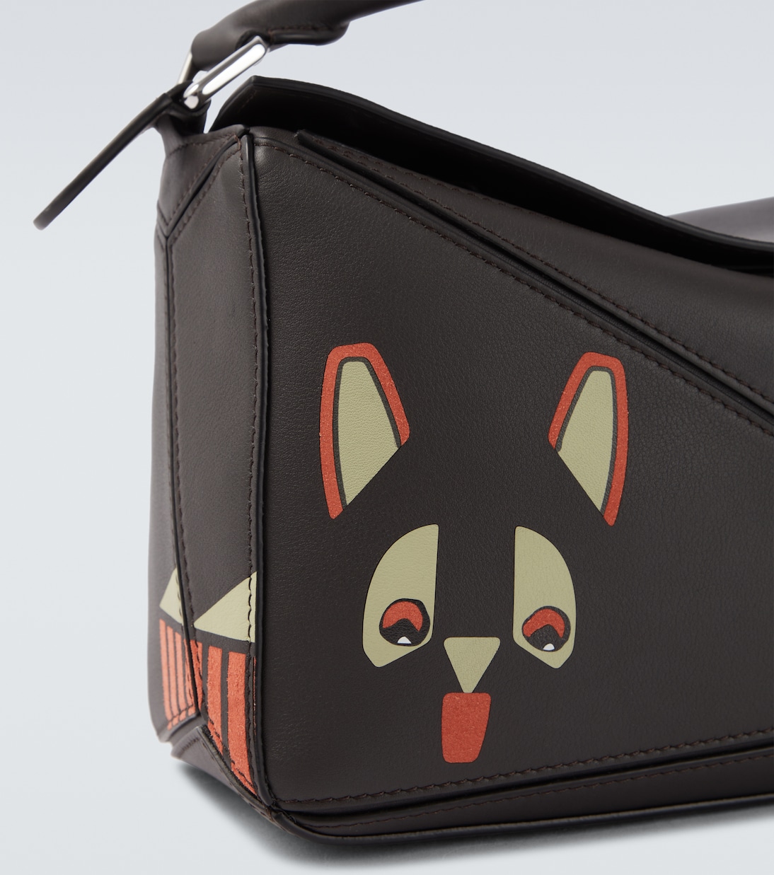 x Louis Wain Puzzle top-handle bag | Loewe