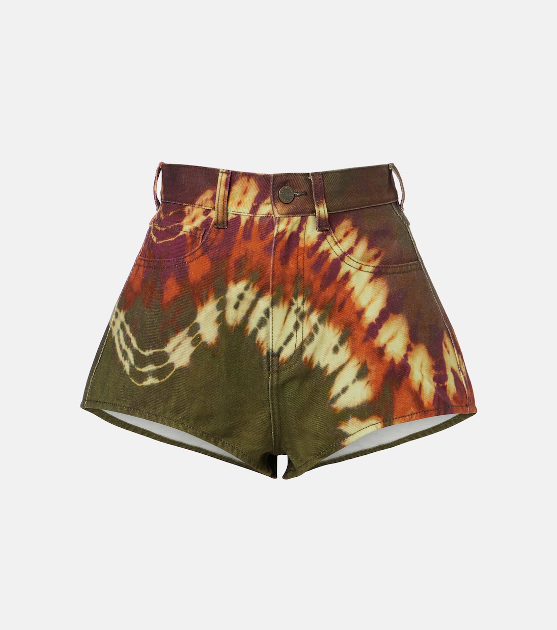 Marilyn dyed denim shorts | Alémais