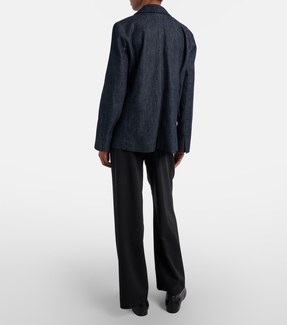 Argenta virgin wool crêpe wide-leg pants | 'S Max Mara