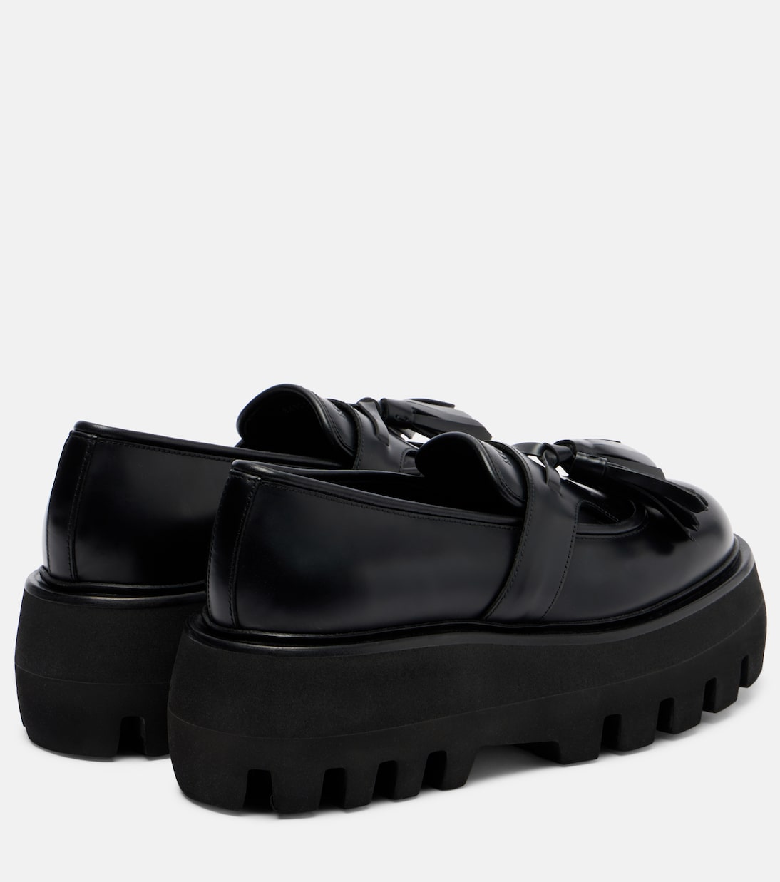 Sofa leather platform loafers | McQueen