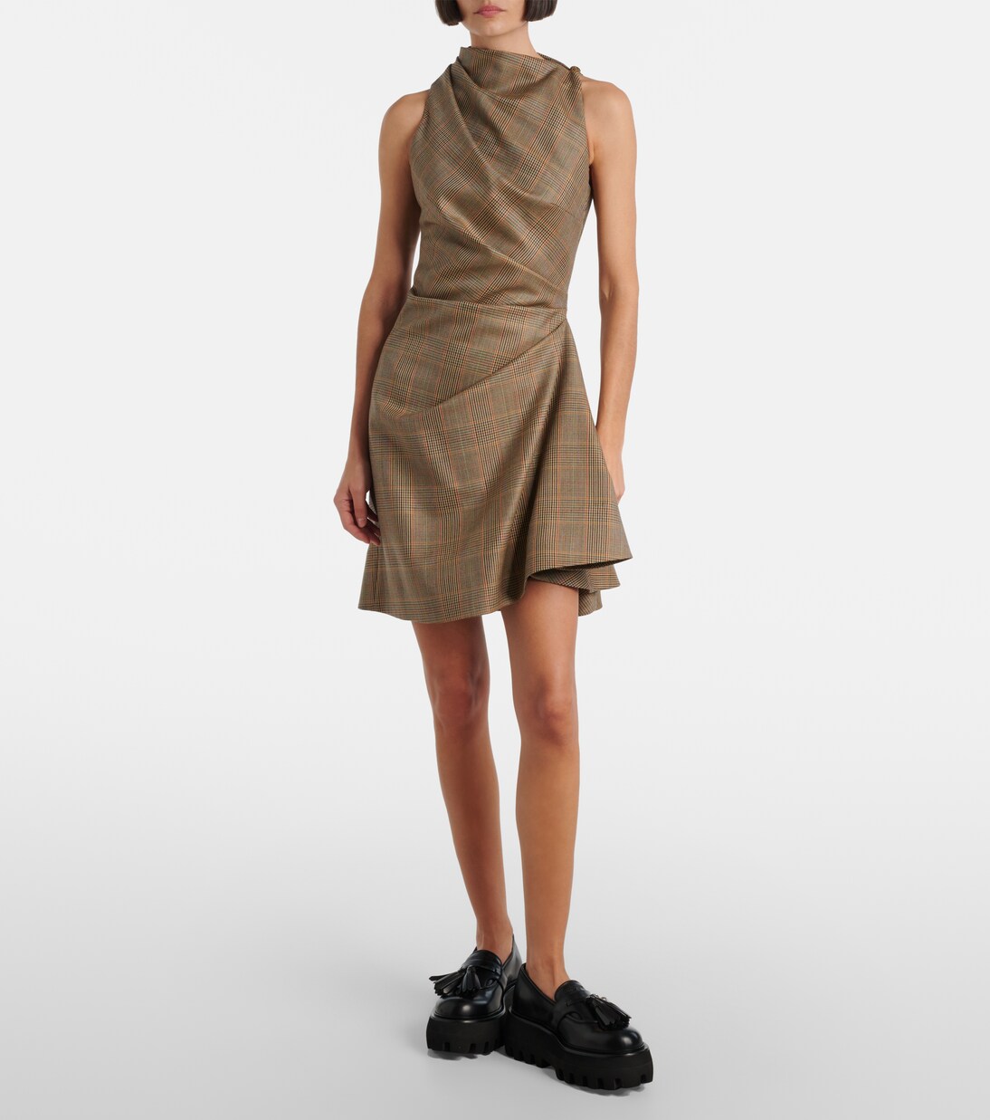 Sofa leather platform loafers | McQueen