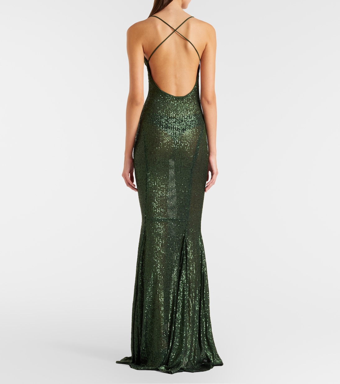 Vestido de fiesta con lentejuelas | Norma Kamali