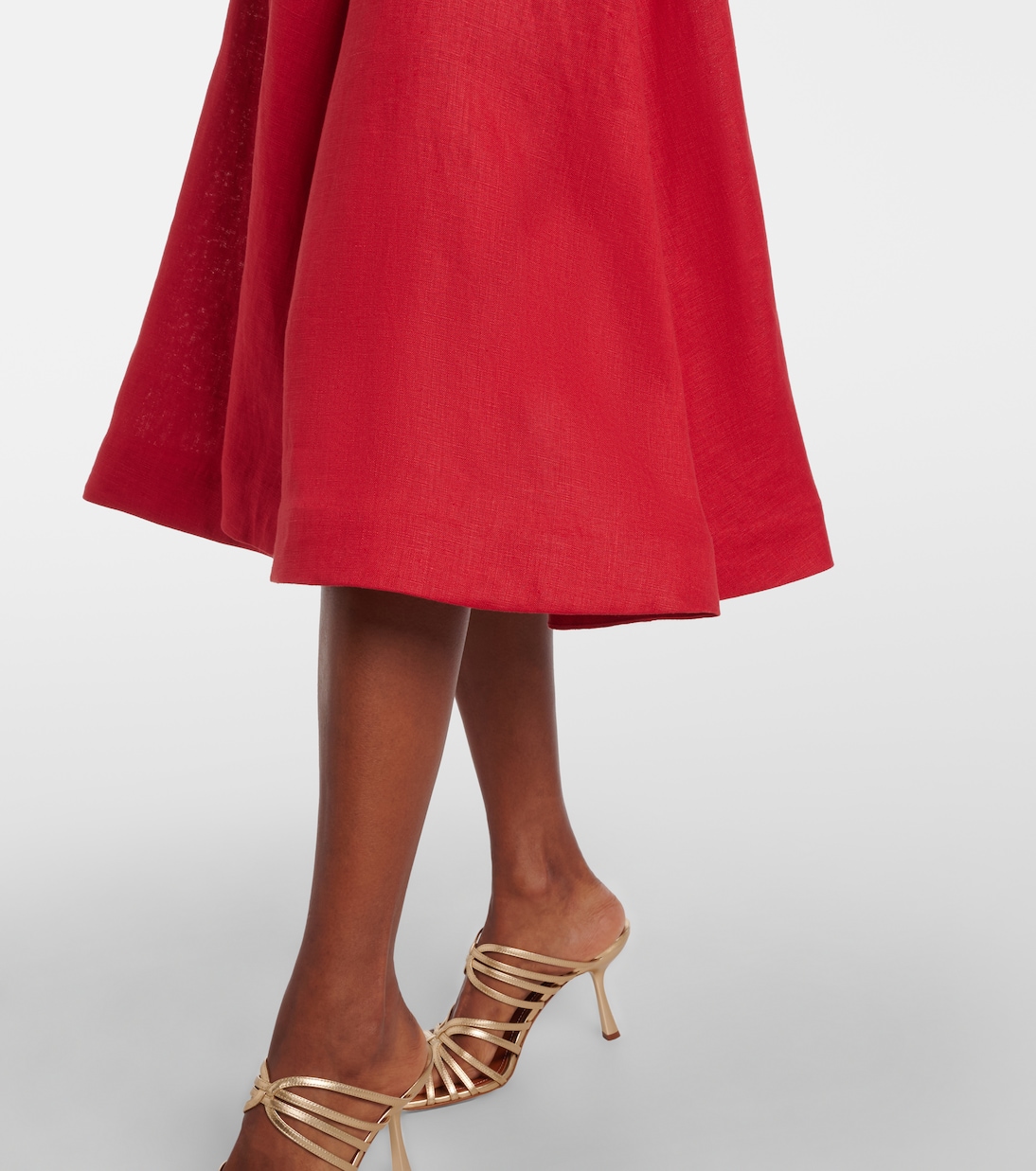 Rebellion linen midi dress | Zimmermann