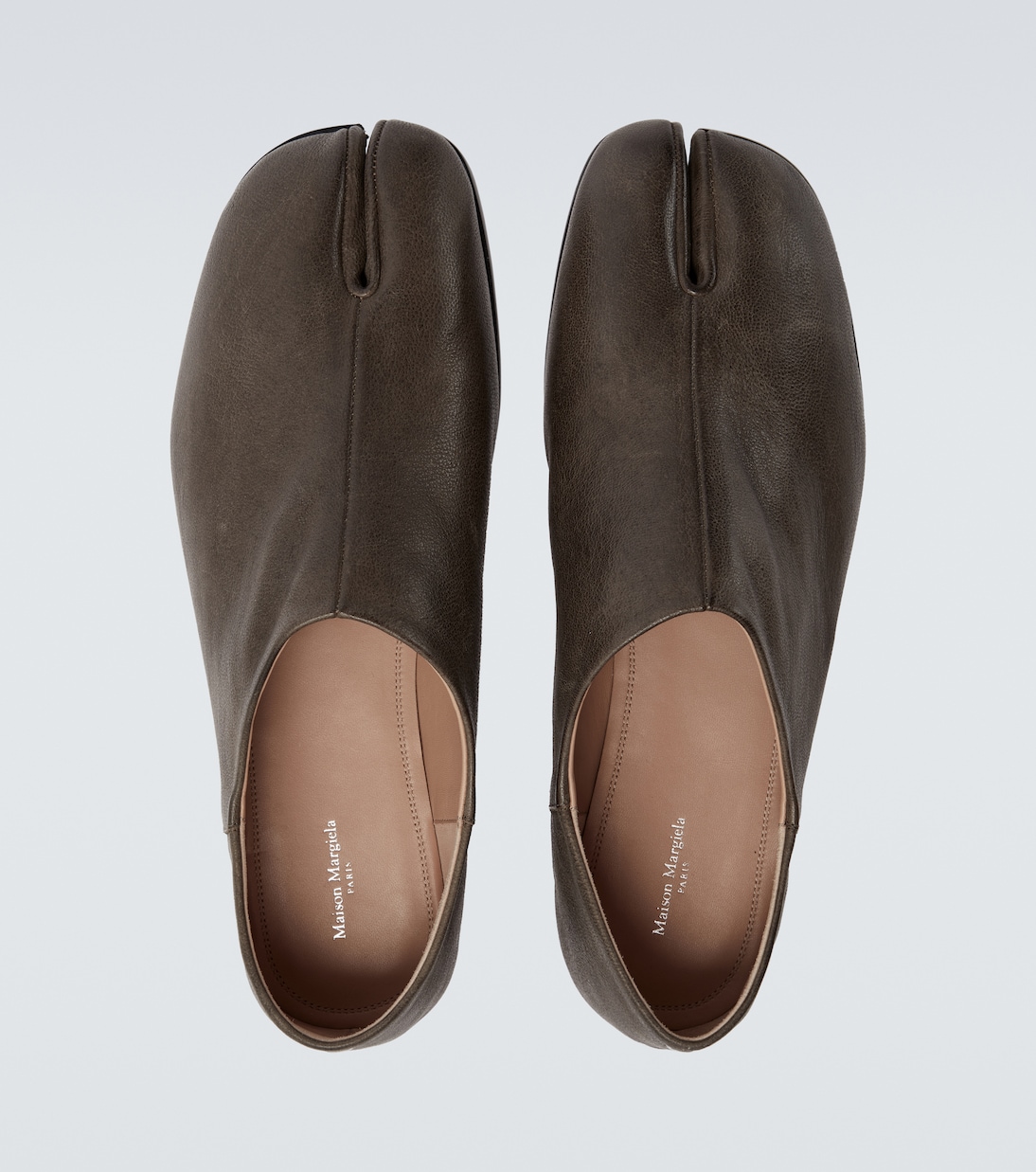 Tabi leather slip-on shoes | Maison Margiela