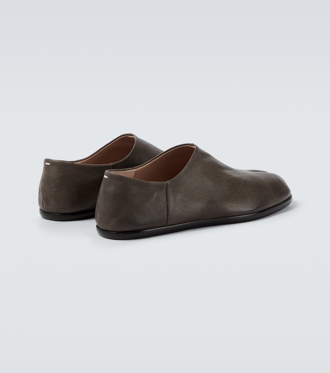 Tabi leather slip-on shoes | Maison Margiela