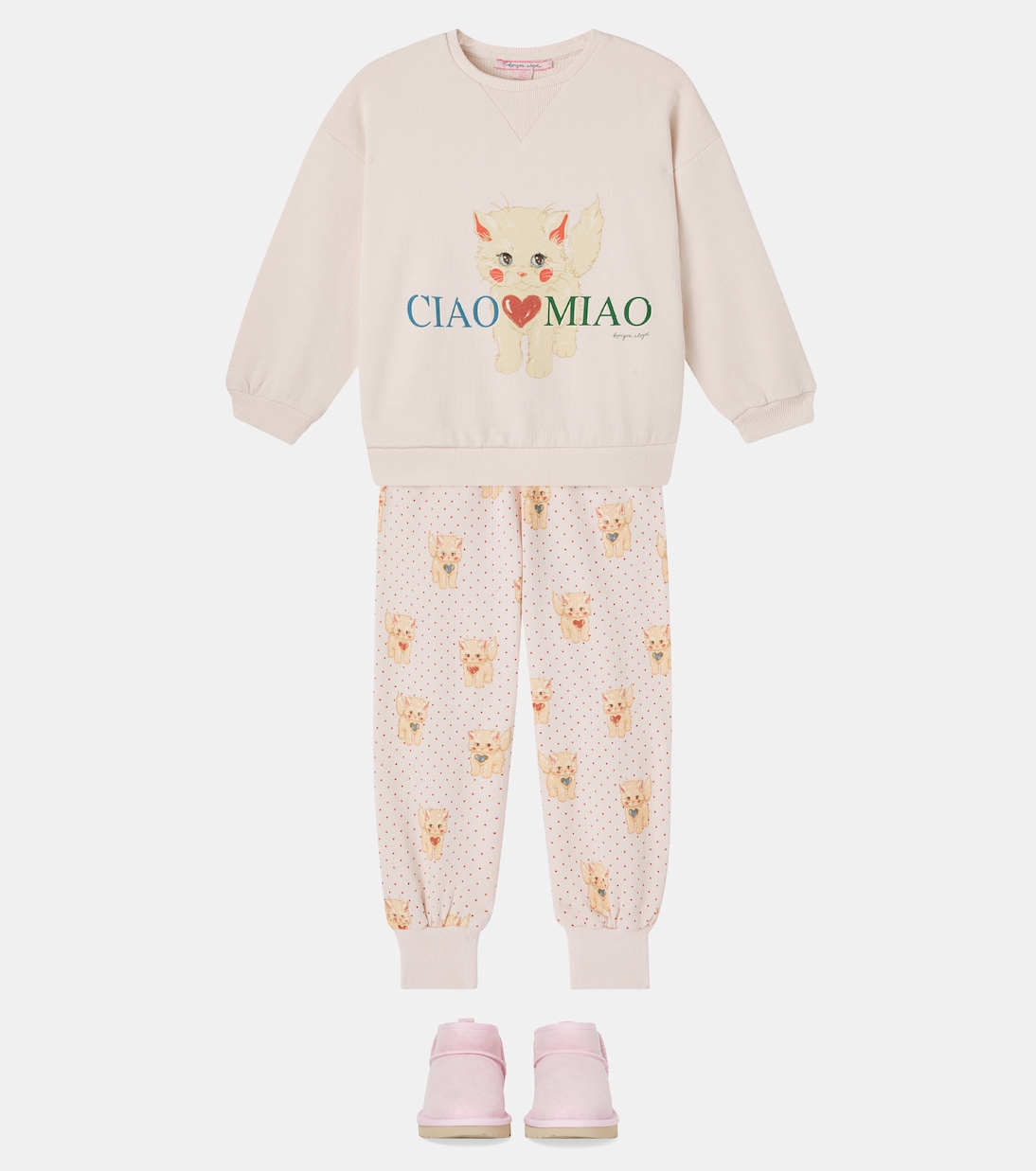 Belli printed cotton sweatshirt | Konges Sløjd