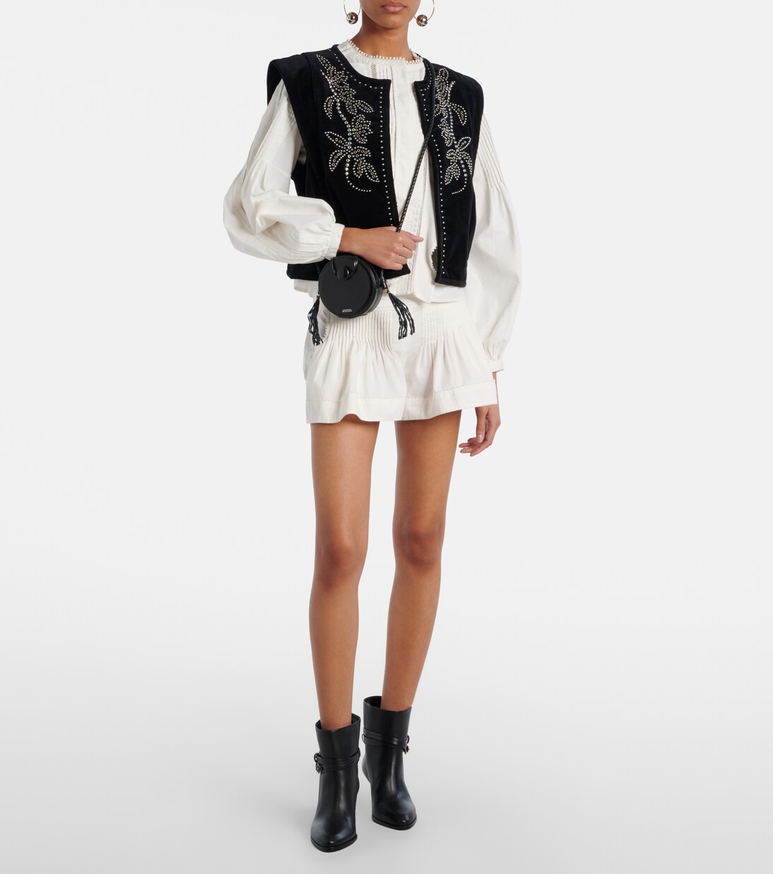 Meyli 55 레더 앵클 부츠 | Isabel Marant