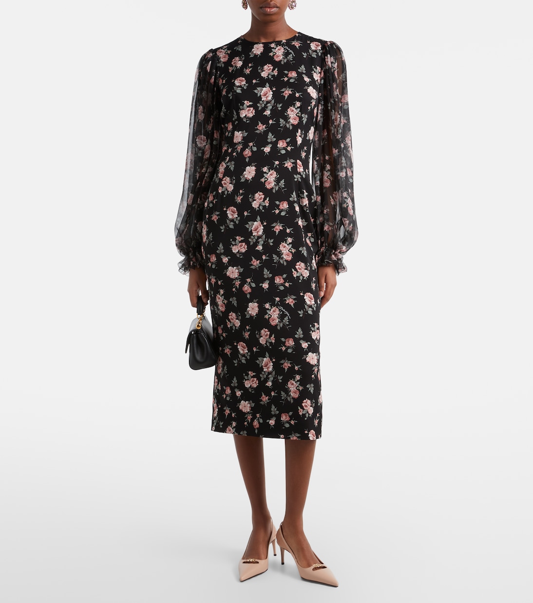 Lollo DG leather slingback pumps | Dolce&Gabbana