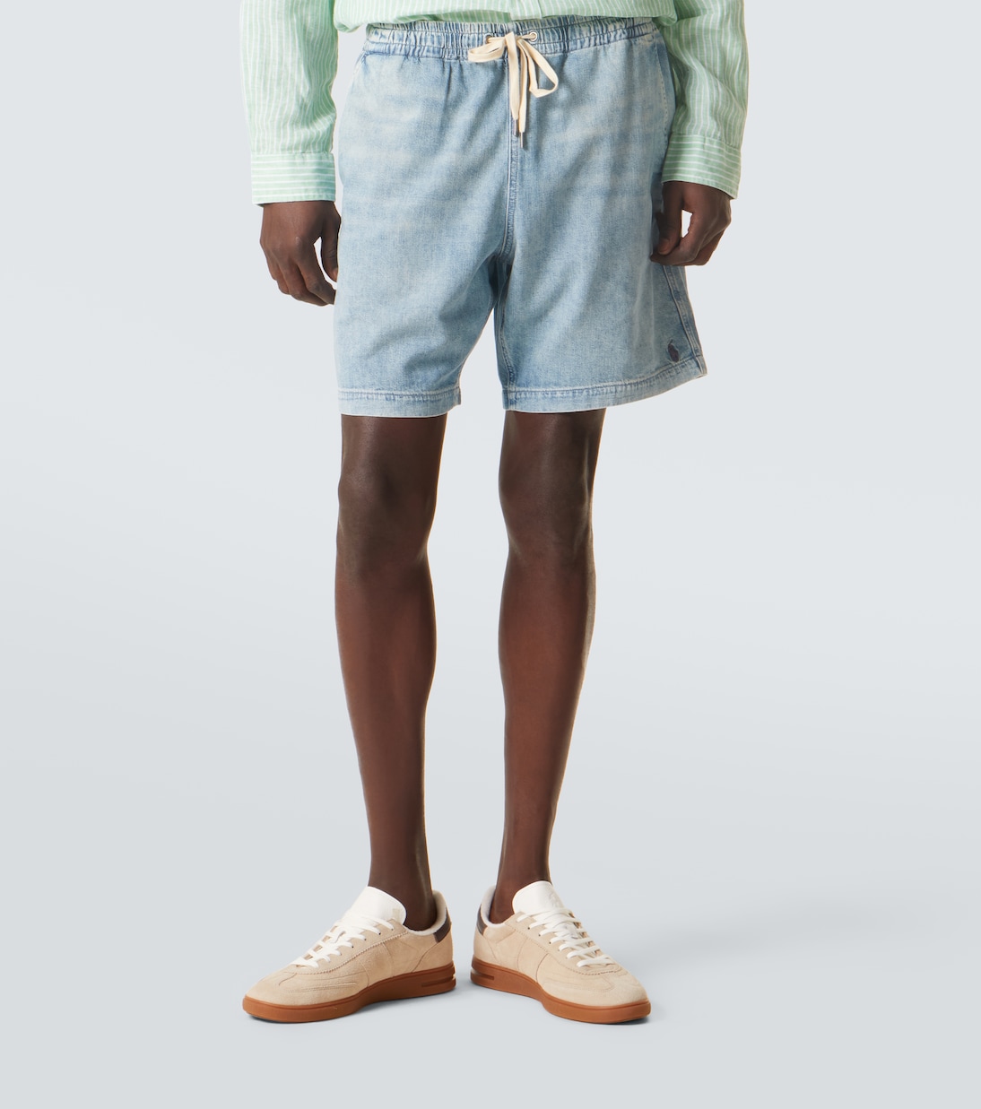 Faded denim shorts | Polo Ralph Lauren