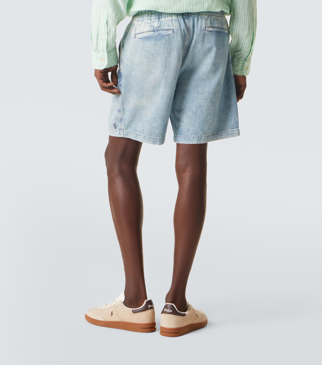 Faded denim shorts | Polo Ralph Lauren