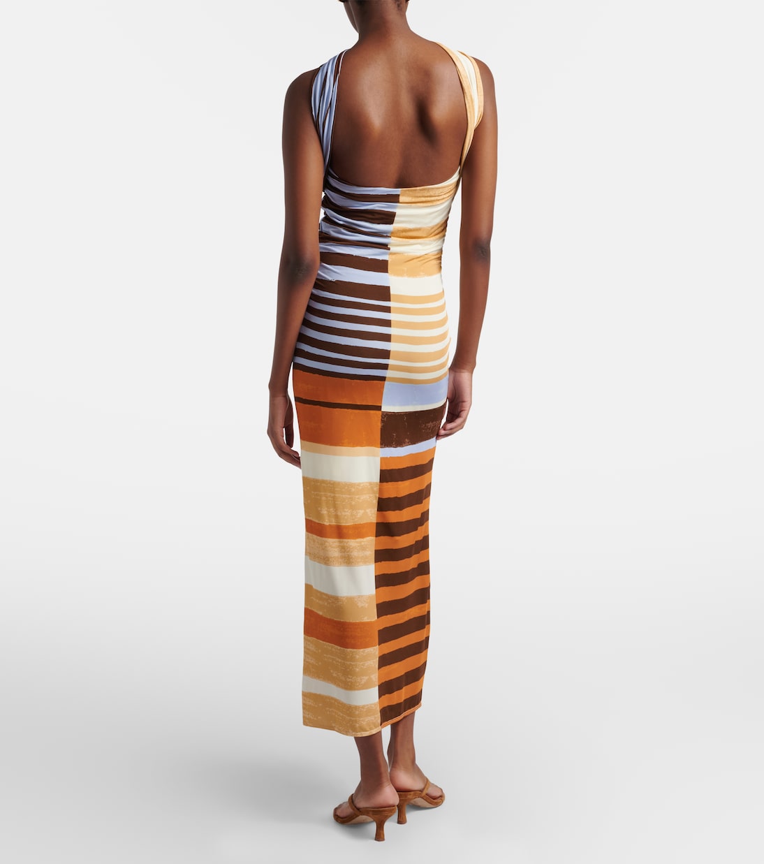 Ornella striped midi dress | Cala de la Cruz