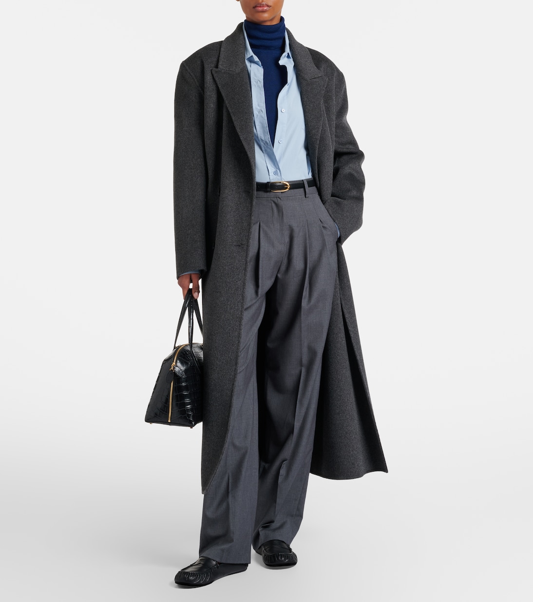 Pullover Utica aus Wolle und Baumwolle | The Frankie Shop