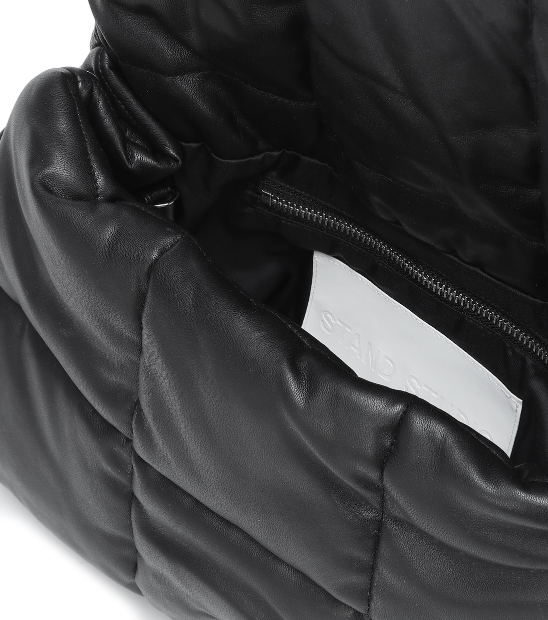 Wanda faux leather clutch | Stand Studio