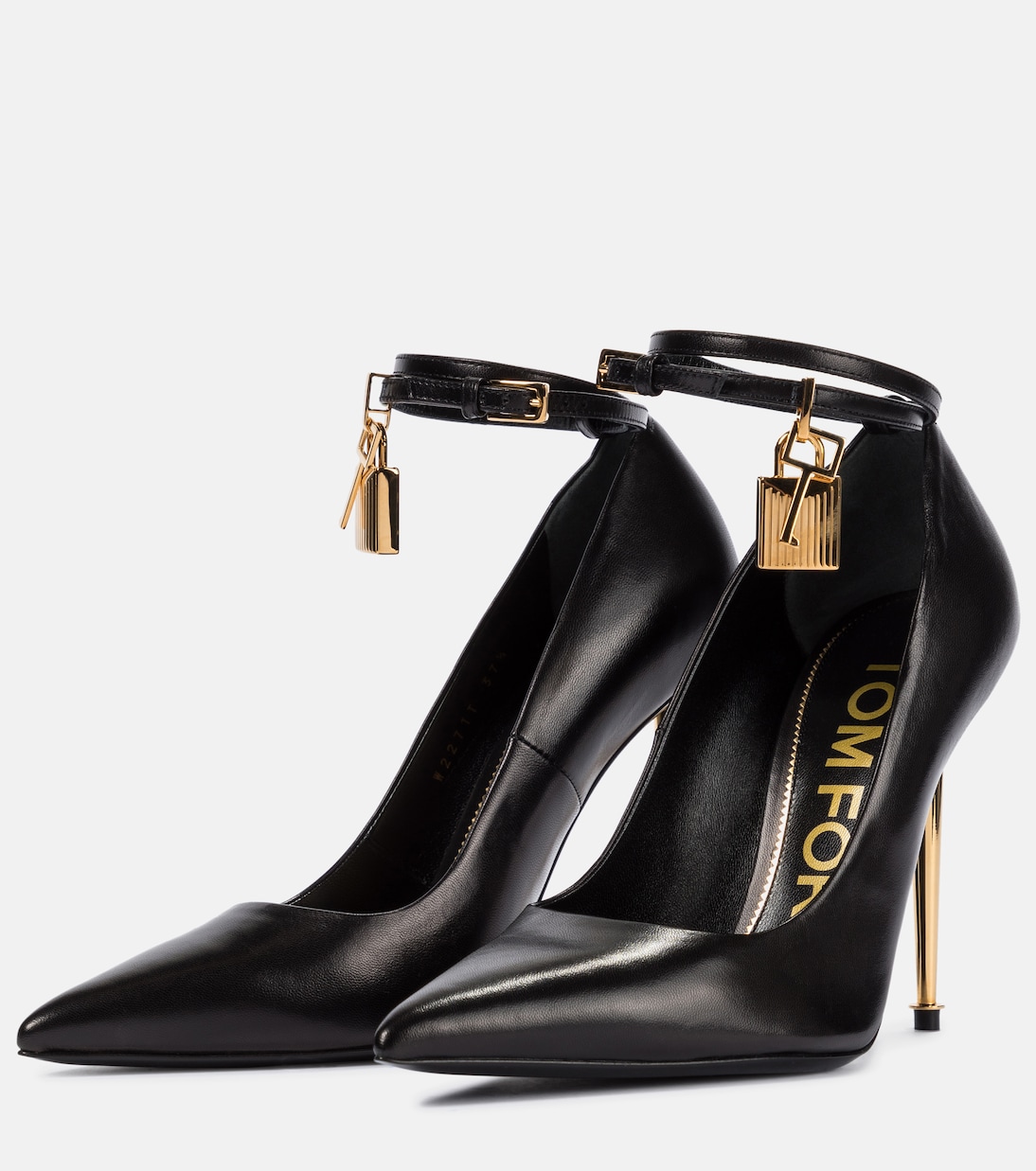 Escarpins Padlock en cuir à ornements | Tom Ford