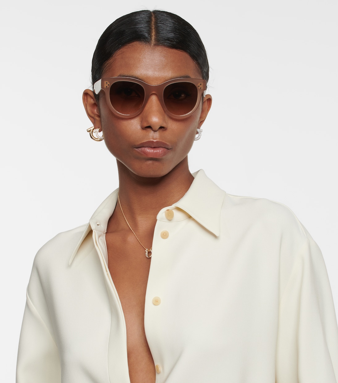 Occhiali da sole CELINE D-frame in acetato per giovani trendsetter