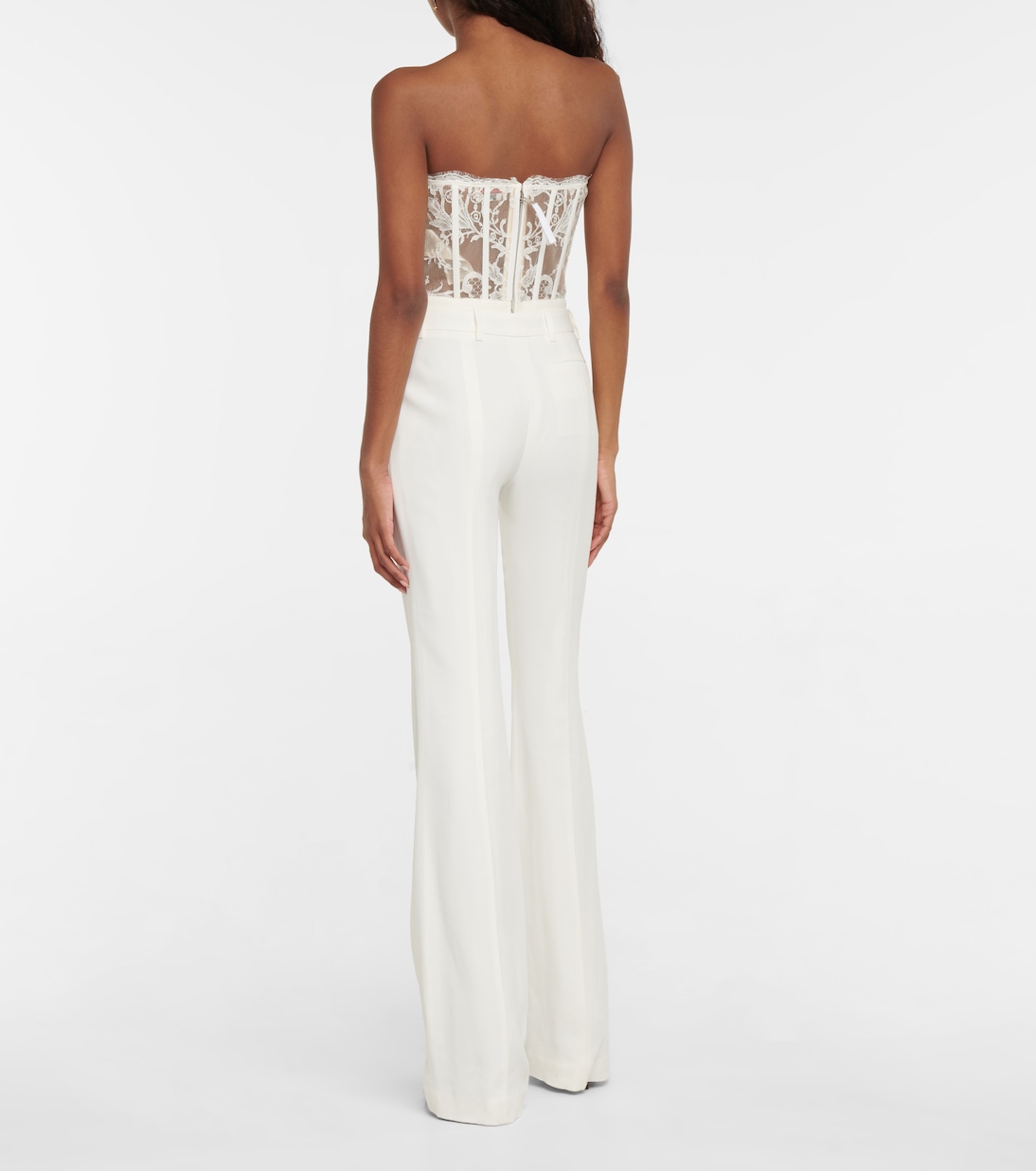 Top con encaje de guipur | McQueen