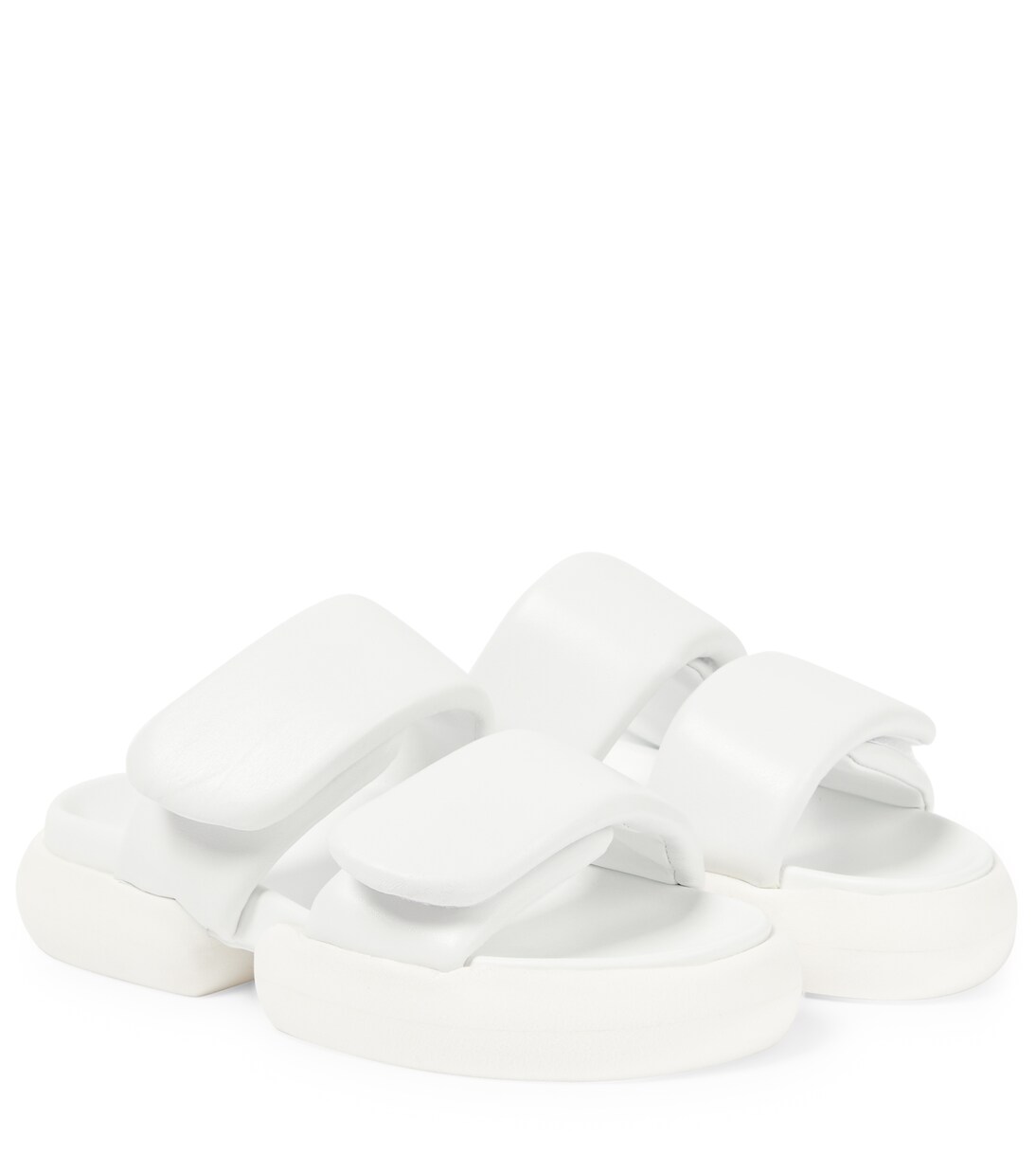 Sandali in pelle con platform | Dries Van Noten