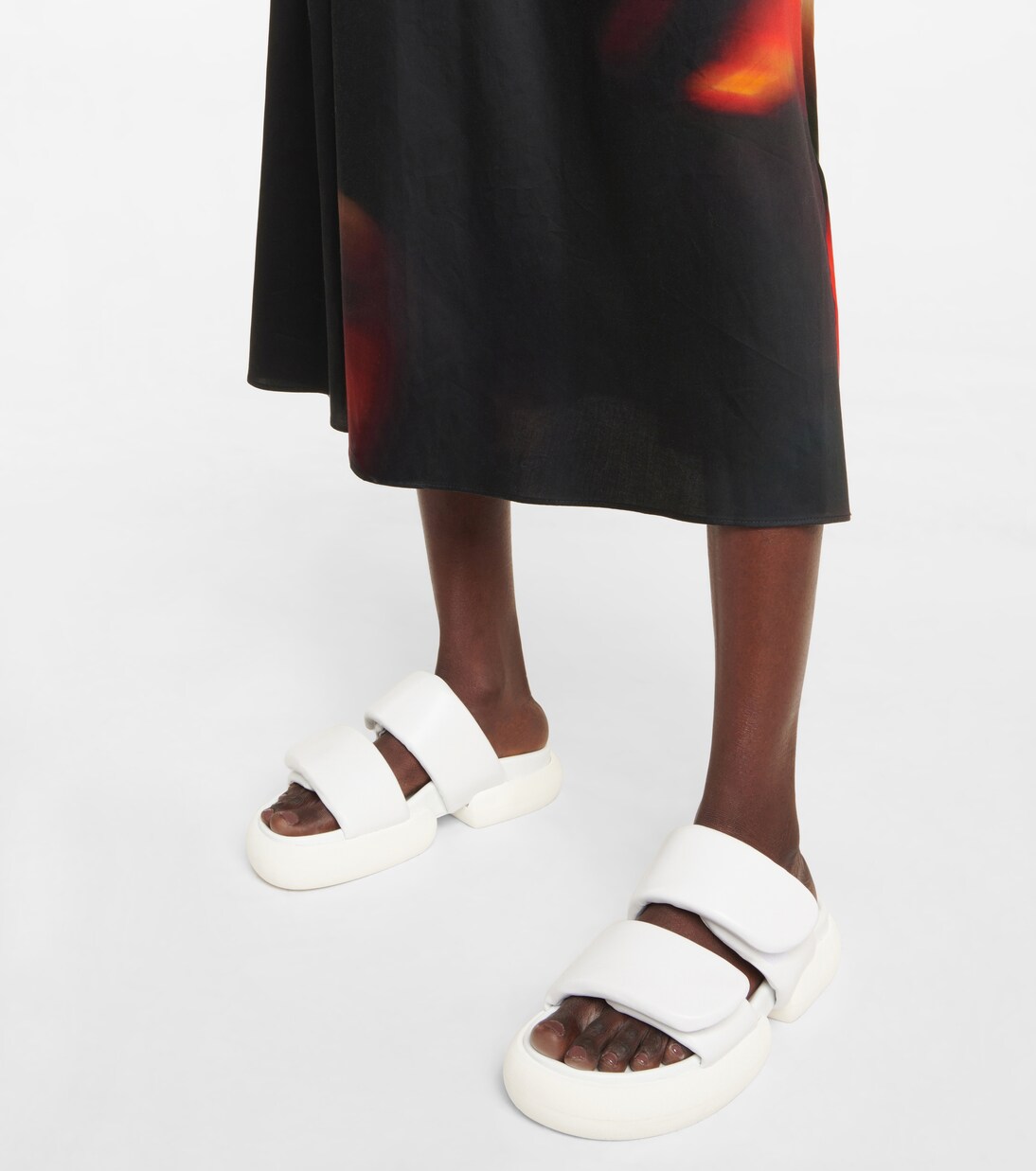Sandali in pelle con platform | Dries Van Noten