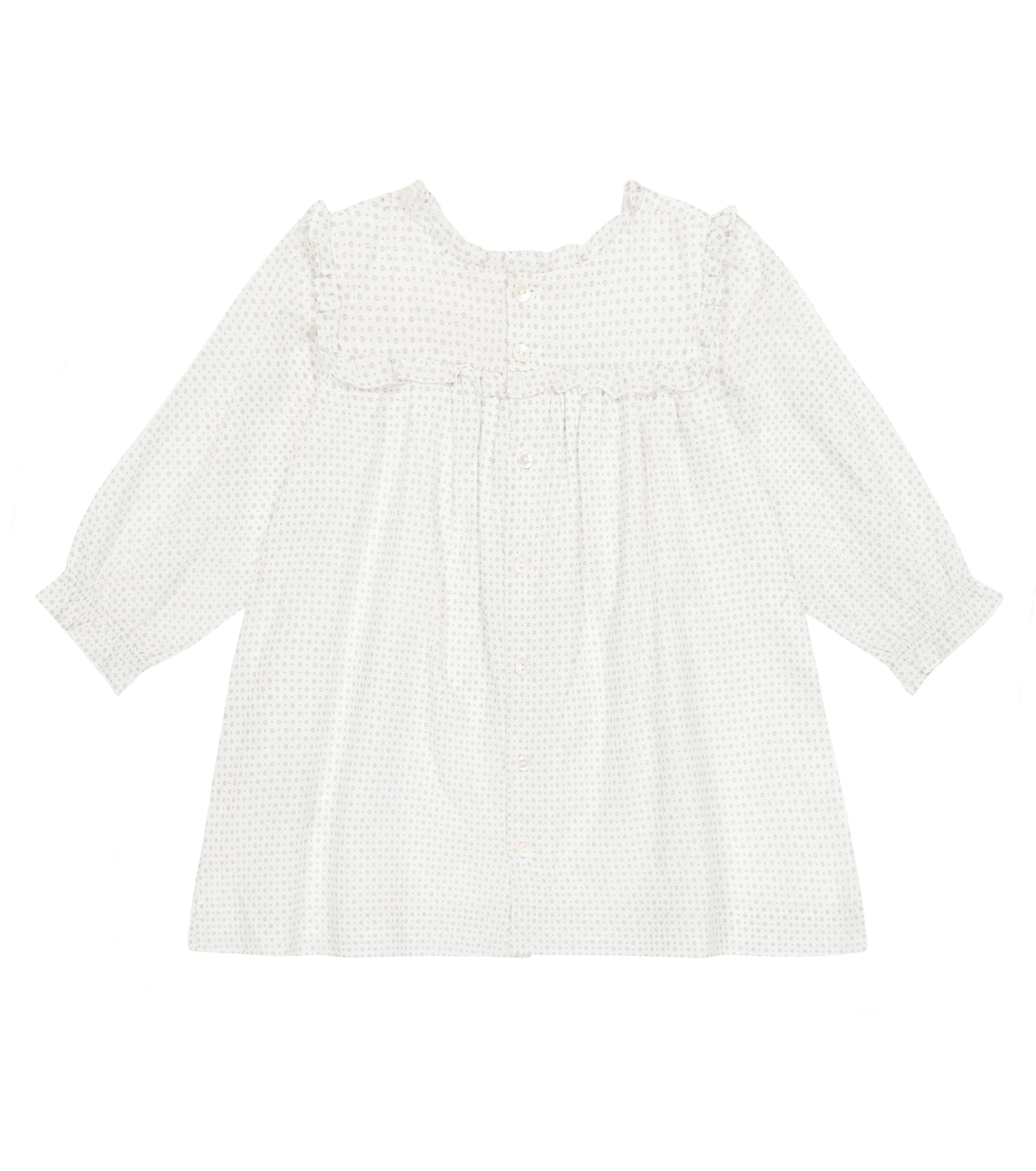 Bebé - vestido Teiki de algodón estampado | Bonpoint